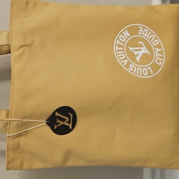 Louis Vuitton Mustard Yellow City Guide Tote - Picture 5 of 6